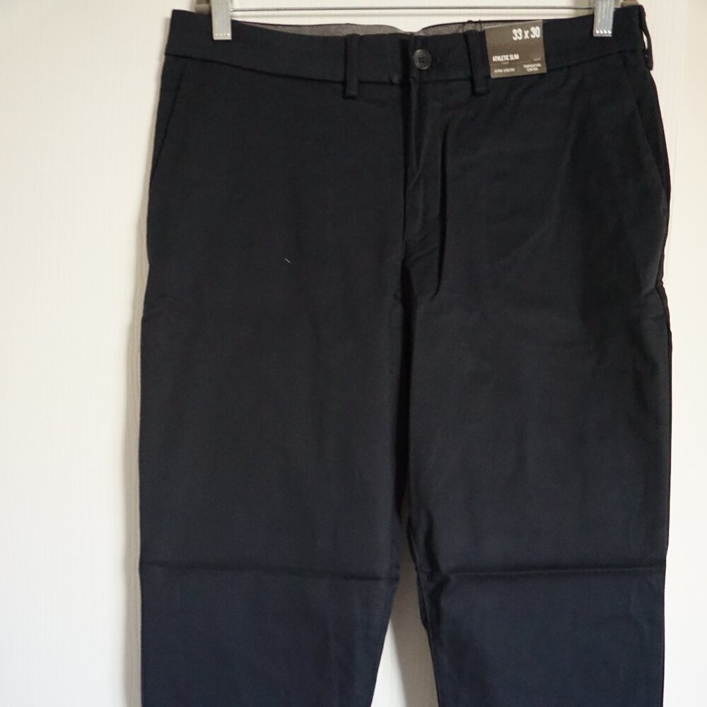 NWT Express Athletic Slim Temp Control Hyper Stretch Chino